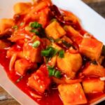 Spicy Schezwan Paneer gravy
