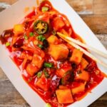 Spicy Schezwan Tofu Gravy