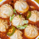 Spicy Schezwan <br> Momo (Veg/Chicken/Beef)