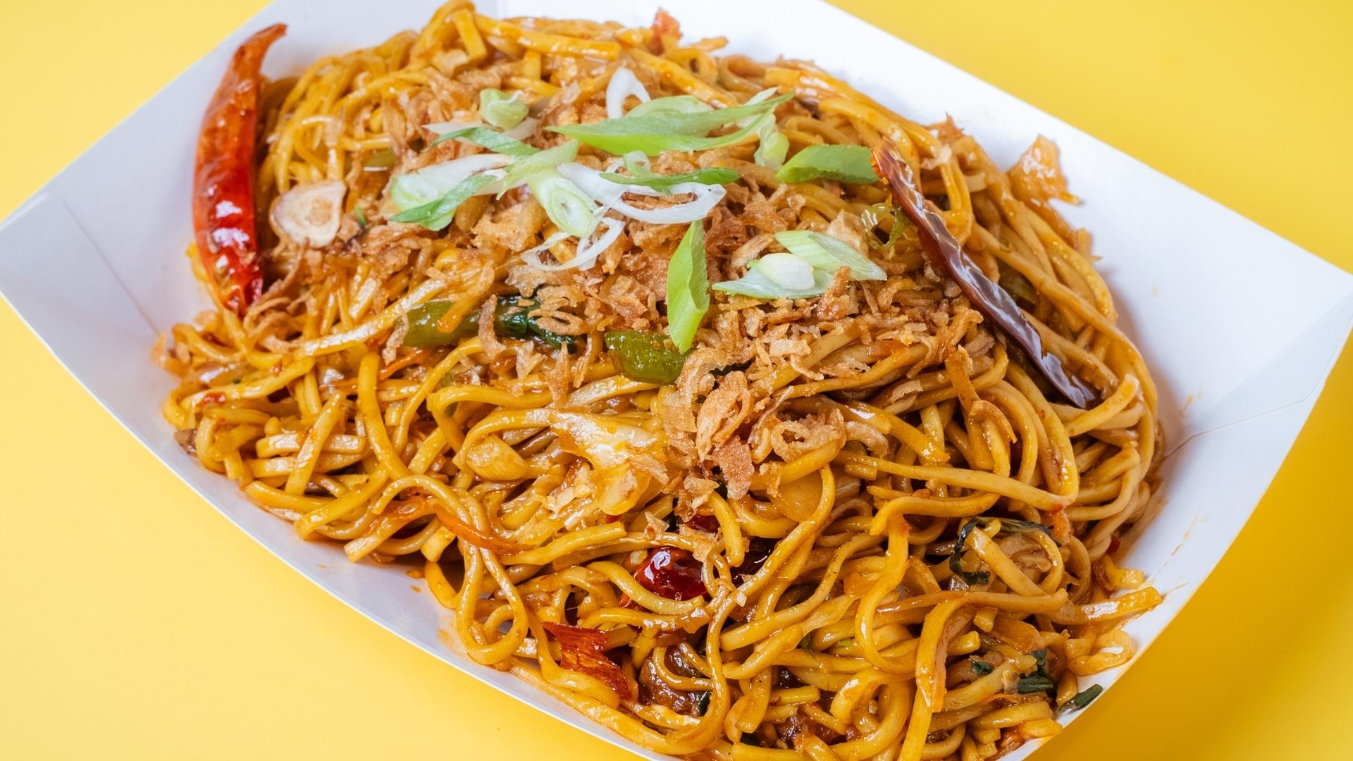 M2G - Chowmein Fried Rice - Schezwan chowmein